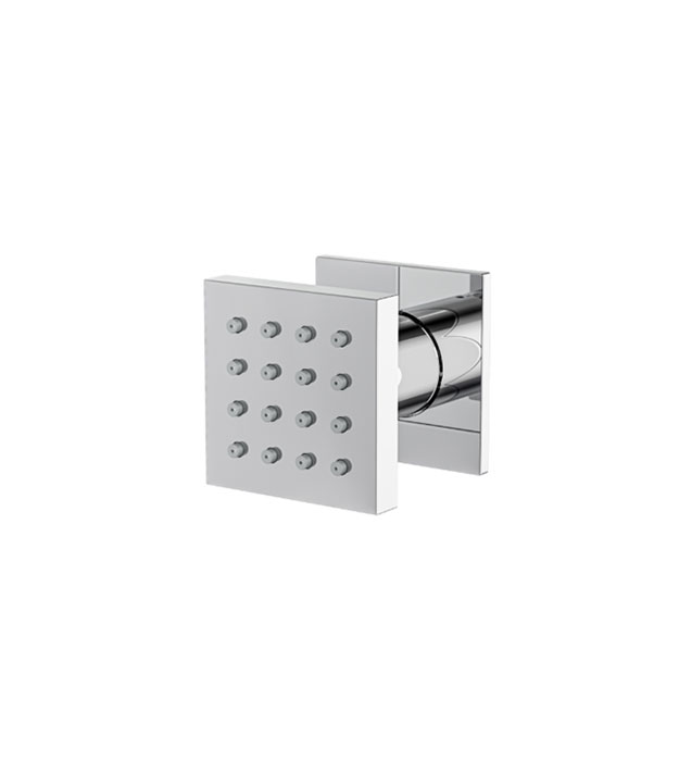 Aquabrass 2565 Square Pivoting Body Jet 3 Aquabrass Square Pivoting Body Jet 2565