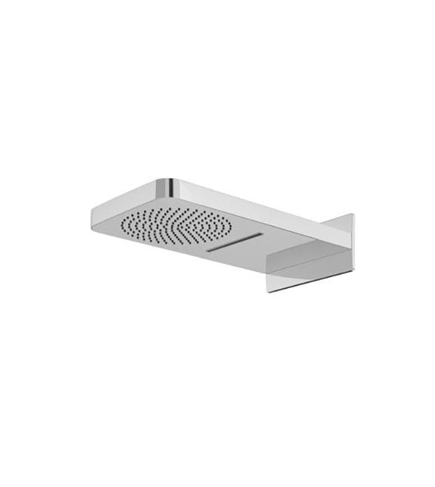 Aquabrass Aquasheet Wallmount Rainhead 2872 10 Aquabrass Aquasheet Dual-Function Wallmount Rainhead 2872