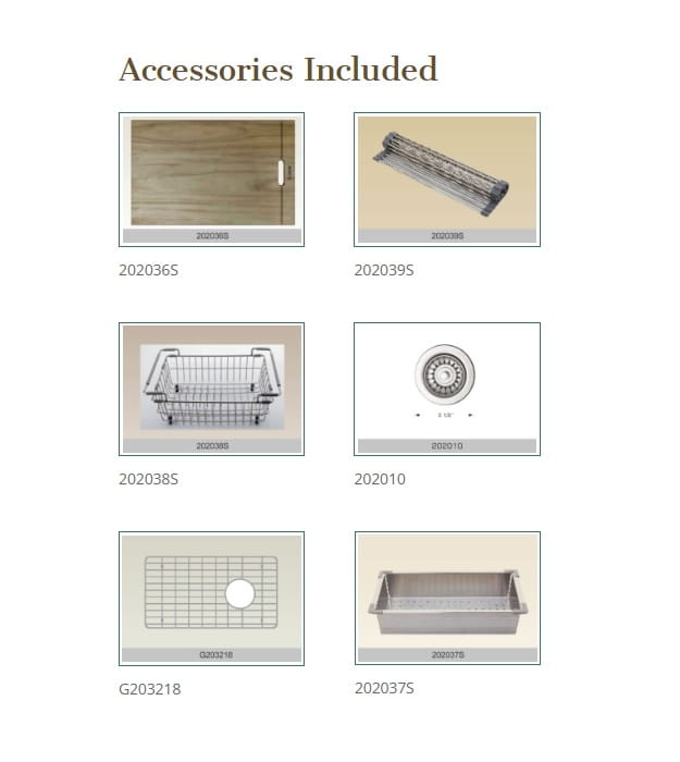 Bosco 203218 Super Series Plus 32" Kitchen Sink 7 Bosco 203218 Super Series Plus 32" Kitchen Sink - Image 2
