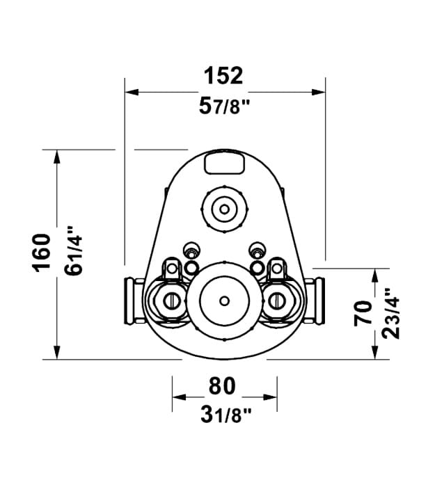 Duravit GK0900013U00 Thermostatic Shower Valve 7 Duravit GK0900013U00 Thermostatic Shower Valve - Image 2