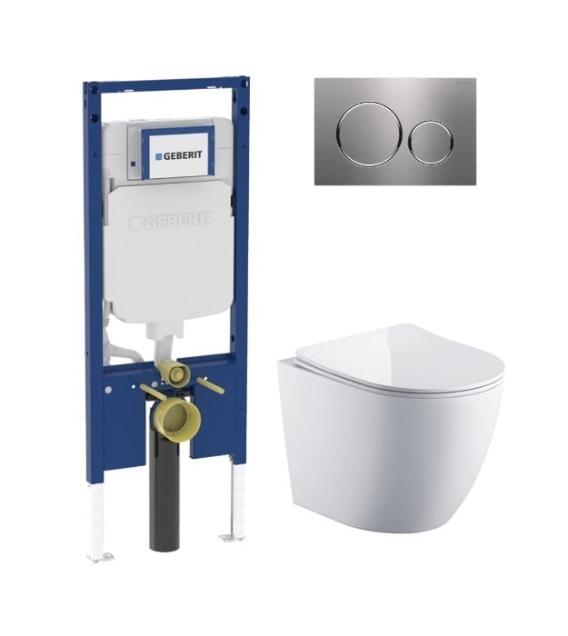 Custom Geberit Wall Hung Toilet Kit Complete 13 Custom Geberit Wall Hung Toilet Kit Complete - Image 8