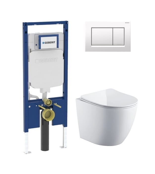 Custom Geberit Wall Hung Toilet Kit Complete 14 Custom Geberit Wall Hung Toilet Kit Complete - Image 9