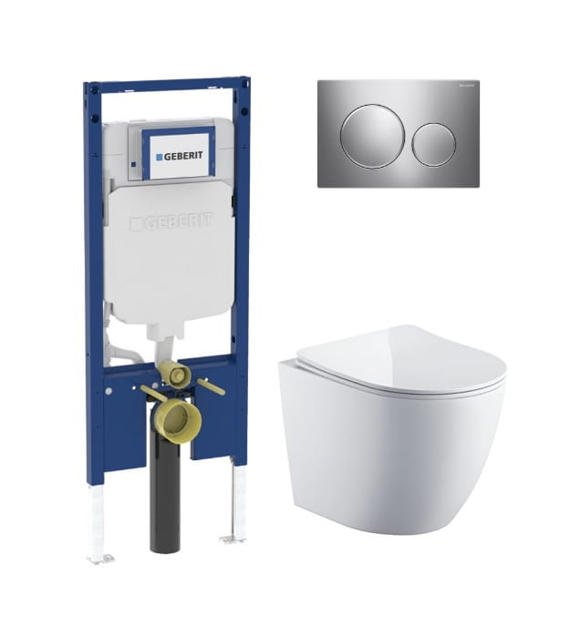 Custom Geberit Wall Hung Toilet Kit Complete 11 Custom Geberit Wall Hung Toilet Kit Complete - Image 6