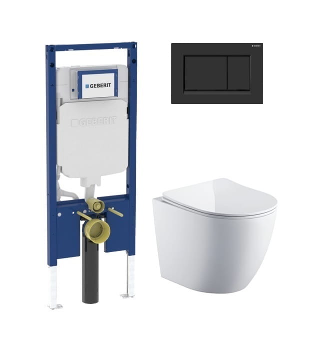 Custom Geberit Wall Hung Toilet Kit Complete 16 Custom Geberit Wall Hung Toilet Kit Complete - Image 11