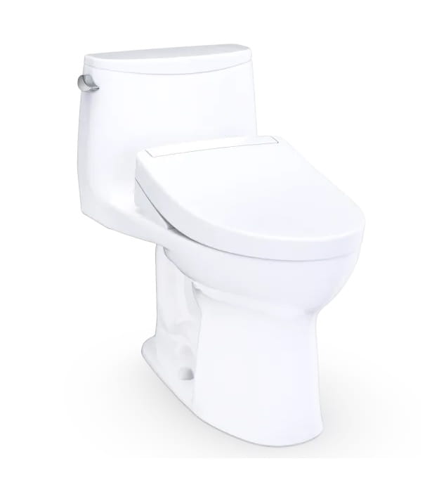 TOTO Ultramax WASHLET S5 Toilet MW6083446CEFG#01 2 TOTO Ultramax WASHLET S5 One Piece Toilet Bidet Toilet MW6083446CEFG01