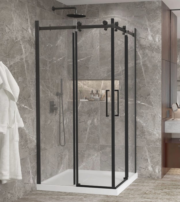 Zitta Bellini 2.0 DB23636NCAD 36"x36" Corner Entry Shower Door 8 Zitta Bellini 2.0 DB23636NCAD 36"x36" Corner Entry Shower Door - Image 3
