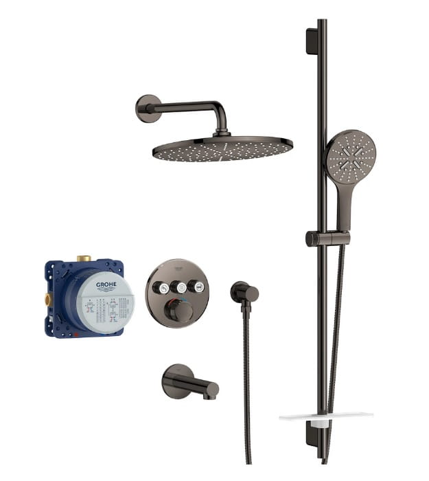 Grohe 103082A000 Rainshower SmartControl Triple Function Shower Kit 4 Grohe 103082A000 Rainshower SmartControl Triple Function Shower Kit