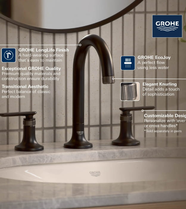 Grohe Listra 106221 Widespread Bathroom Faucet 15 Grohe Listra 106221 Widespread Bathroom Faucet - Image 10