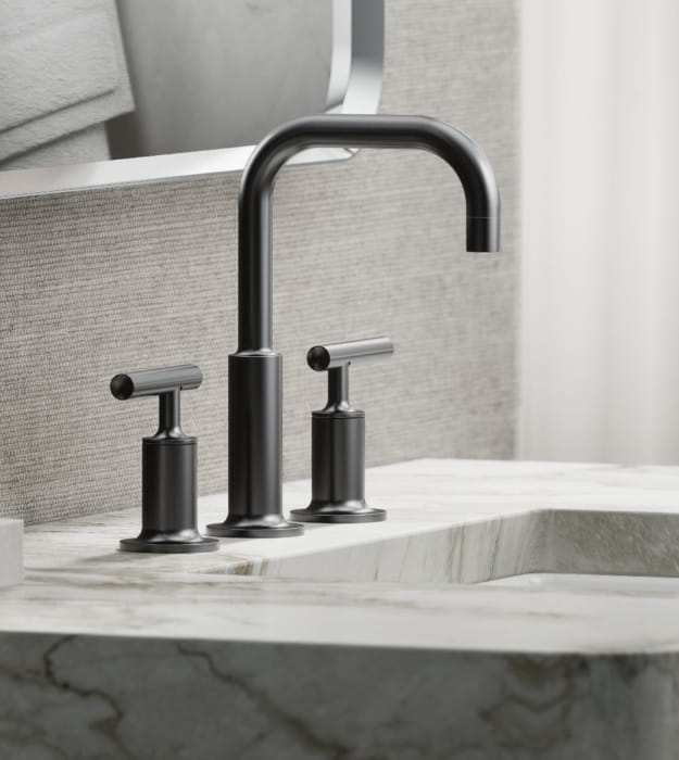 KOHLER Purist Widespread Bathroom Faucet K-14406-4 12 KOHLER Purist Widespread Bathroom Faucet K-14406-4 - Image 7