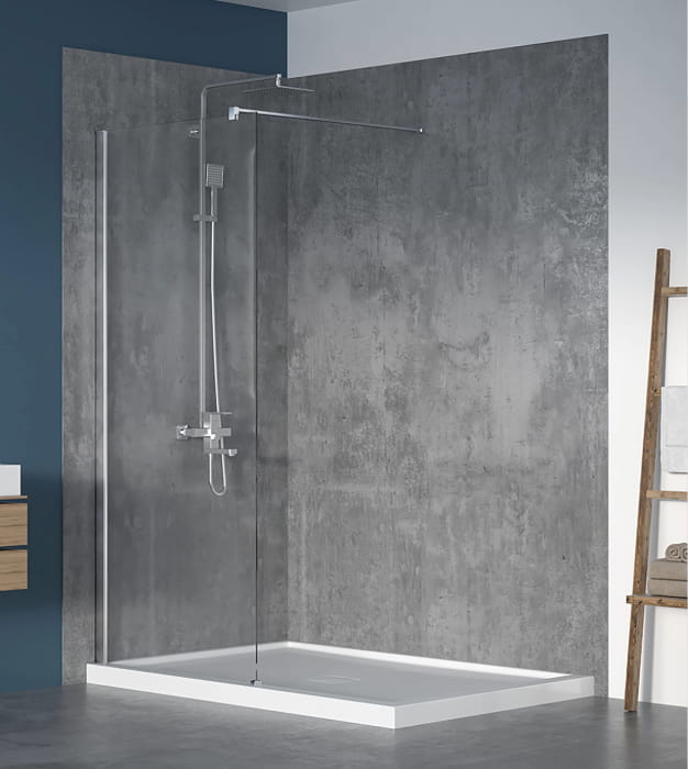 Zitta 36" Shower Screen In alcove DWL3600DSTX 8 Zitta 36" Shower Screen In alcove DWL3600DSTX - Image 3