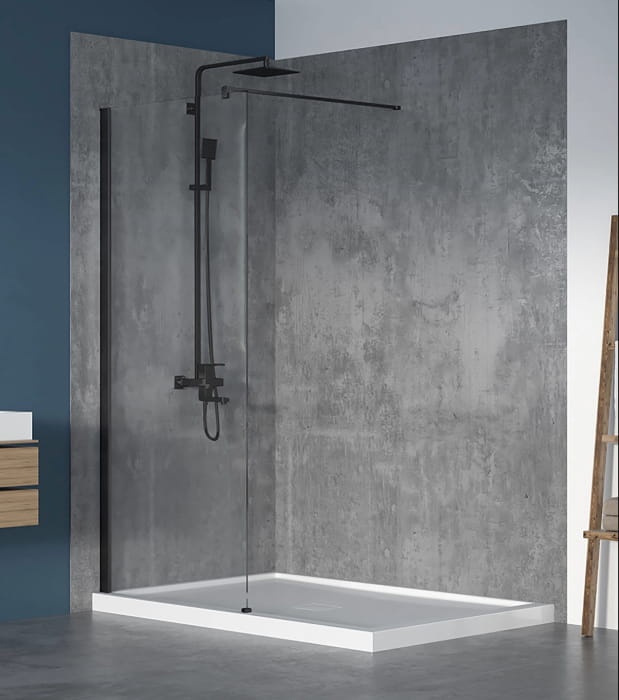 Zitta 36" Shower Screen In alcove DWL3600DSTX 9 Zitta 36" Shower Screen In alcove DWL3600DSTX - Image 4