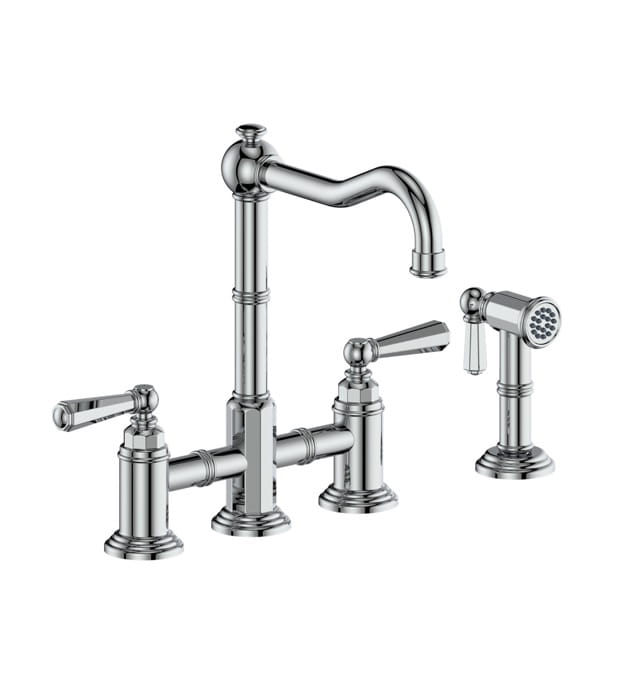 Vogt Carinthia Bridge Kitchen Faucet KF.11CA.2201 11 Vogt Carinthia Bridge Kitchen Faucet KF.11CA.2201