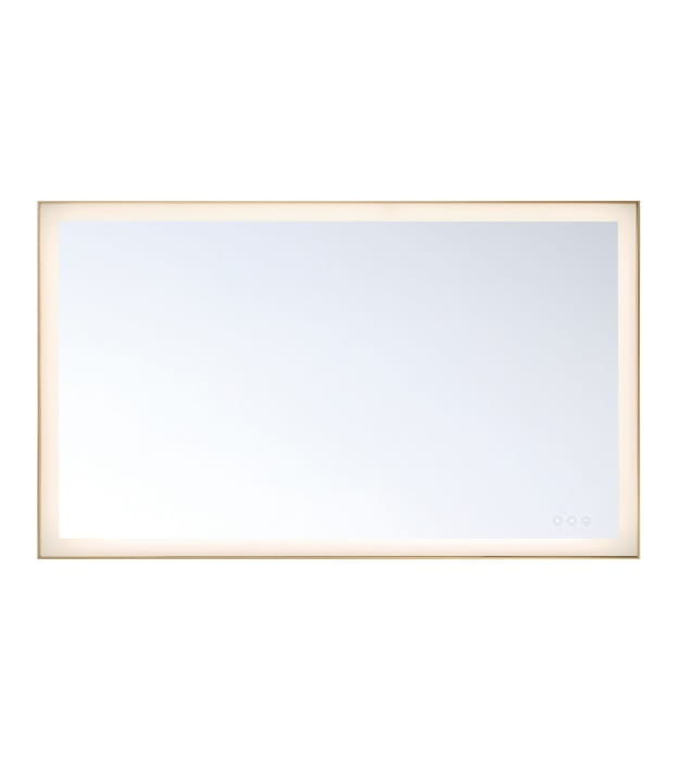 Eurofase Lenora Series Framed LED Mirror 6 Eurofase Lenora Series Gold Framed LED Mirror