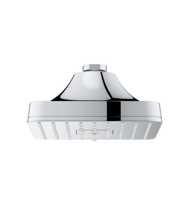 GROHE Euphoria 140 AquaBooster Square Multi Spray Shower Head 111721