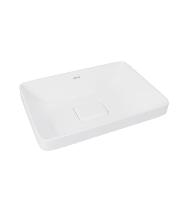 Contrac Madison 13-0087A-W Semi-Recessed Vessel Sink 10 Contrac Madison 13-0087A-W Semi-Recessed Vessel Sink