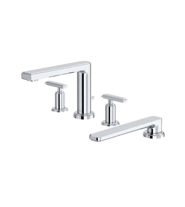 Riobel Manifesto MF12L 4-Hole Deck Mount Tub Filler 19 Riobel Manifesto MF12L 4-Hole Deck Mount Tub Filler