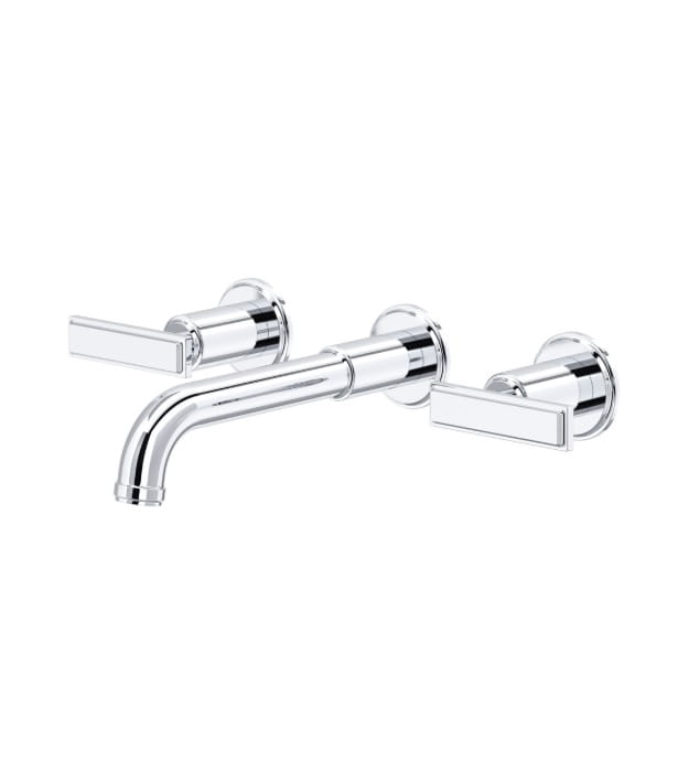 Riobel Manifesto TMF03L Wall Mount Lavatory Faucet Trim 2 Riobel Manifesto TMF03L Wall Mount Lavatory Faucet Trim