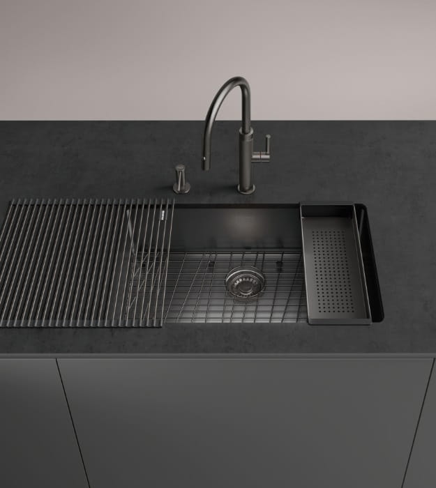 Franke Mythos Masterpiece 28" Kitchen Workcenter MMX11027 9 Franke Mythos Masterpiece 28" Kitchen Workcenter MMX11027 - Image 4