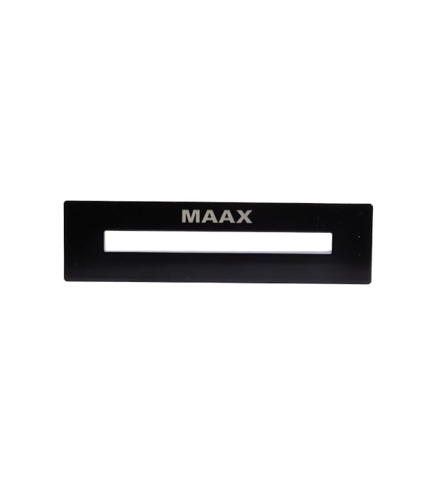 MAAX 10037670-340 Linear Overflow Metal Trim Matte Black