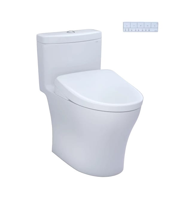 TOTO Aquia IV Washlet+ S7A One-Piece Toilet MW6464736CEMFGN#01 12 TOTO Aquia IV Washlet+ S7A One-Piece Toilet MW6464736CEMFGN#01