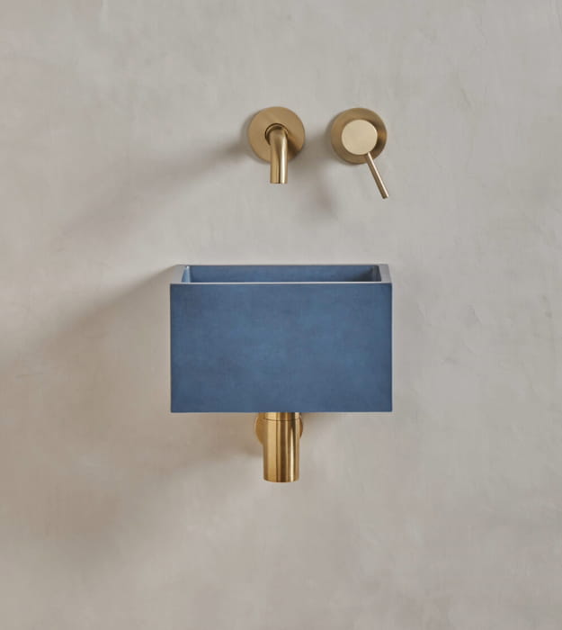 Mudd Sira Affix 12" Concrete Wall Hung Sink 9 Mudd Sira Affix 12" Concrete Wall Hung Sink - Image 4