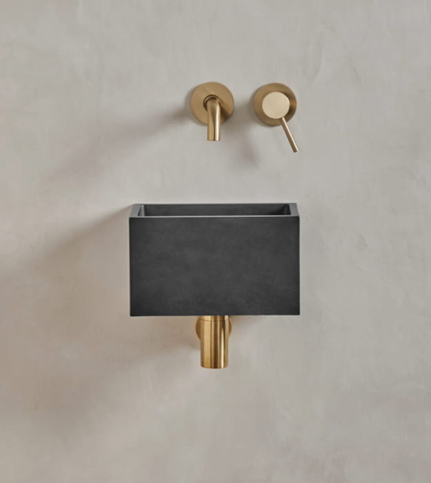 Mudd Sira Affix 12" Concrete Wall Hung Sink 22 Mudd Sira Affix 12" Concrete Wall Hung Sink - Image 17