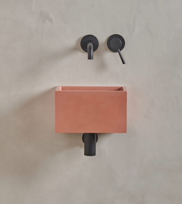 Mudd Sira Affix 12" Concrete Wall Hung Sink 16 Mudd Sira Affix 12" Concrete Wall Hung Sink - Image 11