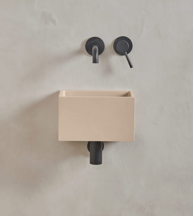 Mudd Sira Affix 12" Concrete Wall Hung Sink 18 Mudd Sira Affix 12" Concrete Wall Hung Sink - Image 13