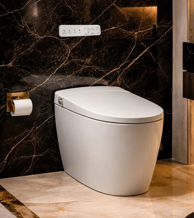 CETIO Pure Smart Intelligent ADA Bidet Toilet 3.8 LPF 4 CETIO Pure Smart Intelligent ADA Bidet Toilet 3.8 LPF - Image 3