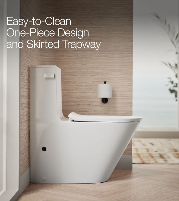 Kohler Brazn K-22378 Elongated One-Piece Toilet 10 Kohler Brazn K-22378 Elongated One-Piece Toilet - Image 5