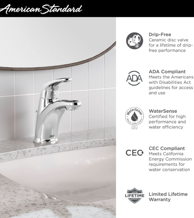 Colony Pro Faucet Features