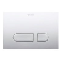A1 control plate polished chrome plastic