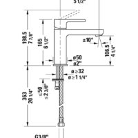 Duravit B.2 Medium Single Handle Faucet - Image 5