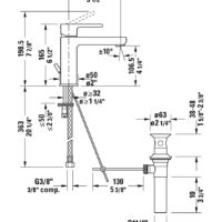 Duravit B.2 Medium Single Handle Faucet - Image 6