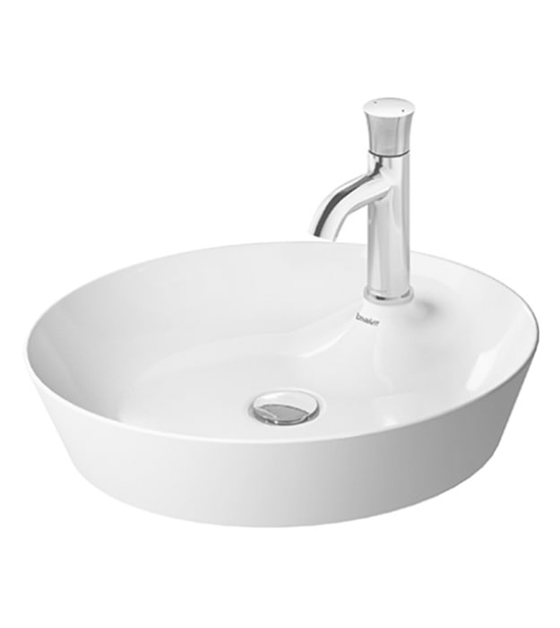 Cape Cod countertop wash basin Round with faucet