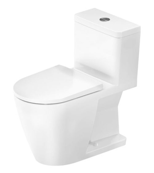 Duravit D-Neo D40304 Dual Flush Rimless Toilet With Seat