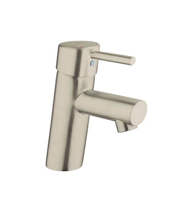 Grohe Concettor Small Bathroom Faucet Brushed Nickel min