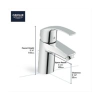Grohe Eurosmart Small Bathroom Tap 32642ENA - Image 2