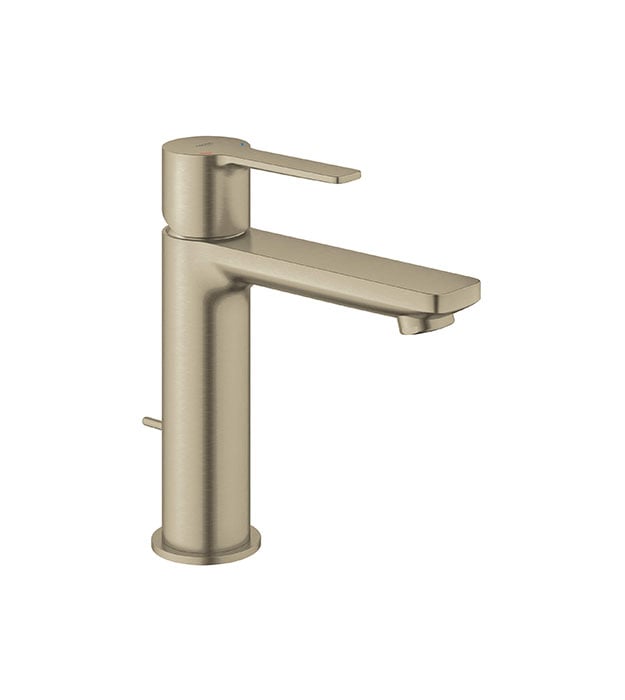 Grohe Lineare single handle faucet Medium Brushed Nickel min
