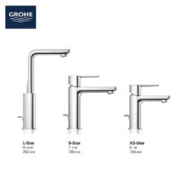 Grohe Lineare Single-Hole Bathroom Taps S-XS Size - Image 11