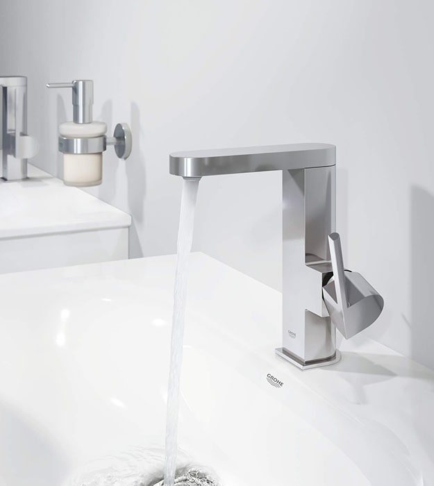 Grohe PLUS single hole side lever bathroom faucet S5 min