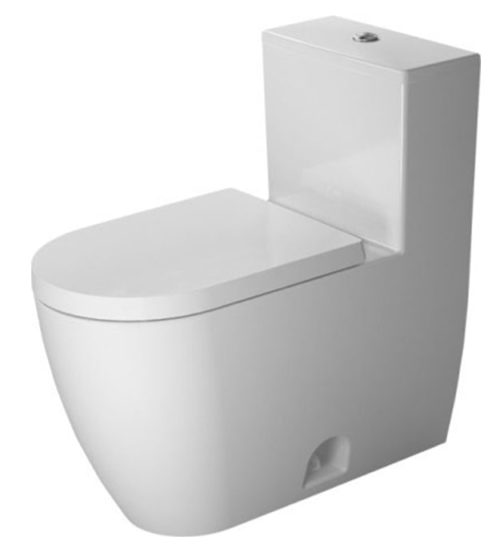 Duravit ME by Starck One-Piece Rimless Dual Flush Toilet 2173010001