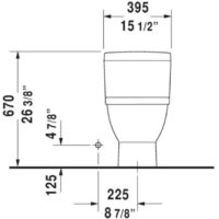 Duravit Starck 3 One-Piece Toilet With Soft-Close Seat - Image 4