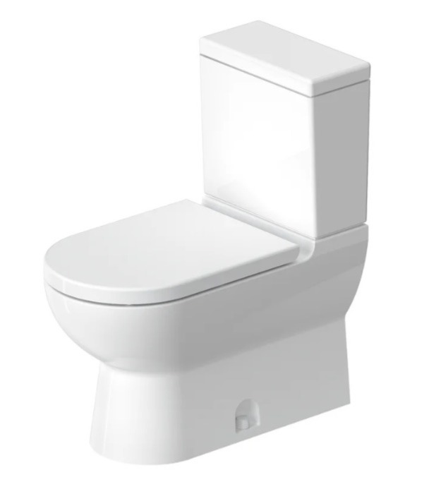 Duravit Starck 3 Two-Piece Syphonic Toilet Complete Kit