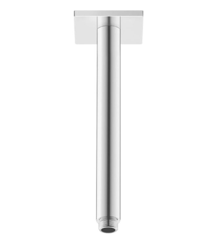 ceiling mount shower arm medium 8 7.8 inch square plate min
