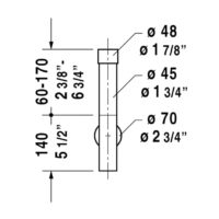 Duravit Design Siphon For Wash Basin 0050361092 - Image 4