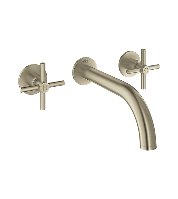 Grohe Atrio New widespread wall mount faucet Cross Handles min
