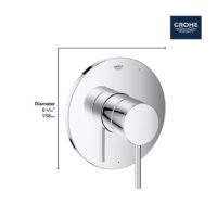 Grohe Atrio Pressure Balance Bath Shower Trim - Image 5