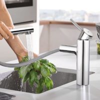 Grohe Concetto Low-Spout Kitchen Faucet - Image 4