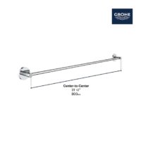 Grohe Essentials 32" Bath Towel Bar - Image 7